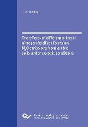 The effects of different mineral nitrogen fertilizer forms on N2O emissions from arable soils under aerobic conditions de Jens Tierling