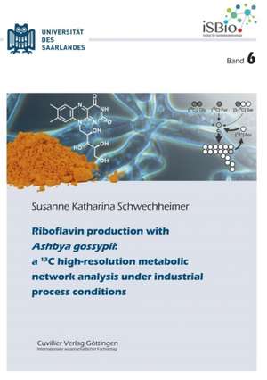 Riboflavin production with Ashbya gossypii (Band 6) de Susanne Katharina Schwechheimer