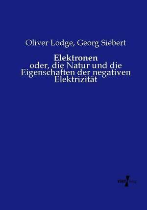 Elektronen de Oliver Lodge