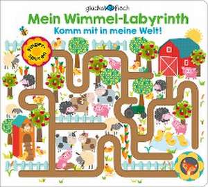 Glücksfisch: Mein Wimmel-Labyrinth: Komm mit in meine Welt! de Martina Hogan