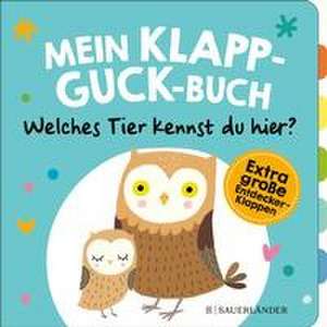 Mein Klapp-Guck-Buch: Welches Tier kennst du hier? de Susanne Weber