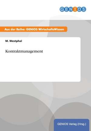 Kontraktmanagement de M. Westphal