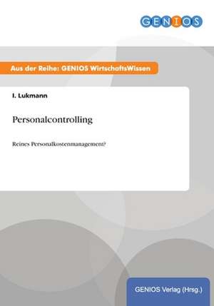 Personalcontrolling de I. Lukmann