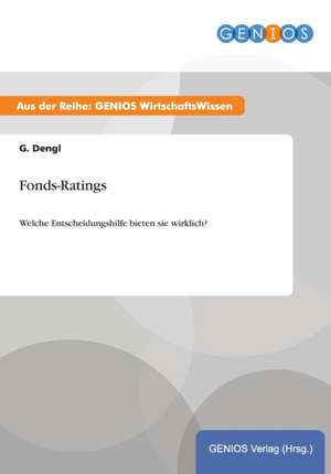 Fonds-Ratings de G. Dengl