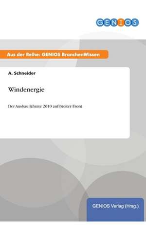 Windenergie de A. Schneider