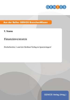 Finanzinvestoren de T. Trares