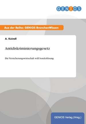 Antidiskriminierungsgesetz de A. Kaindl