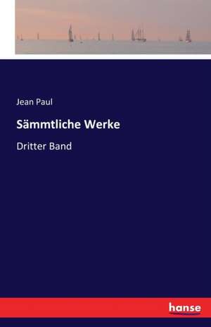 Sämmtliche Werke de Jean Paul