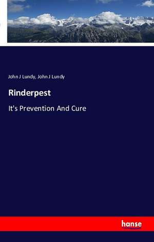 Rinderpest de John J Lundy