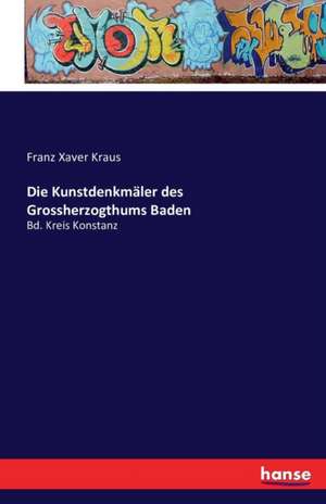 Die Kunstdenkmäler des Grossherzogthums Baden de Franz Xaver Kraus