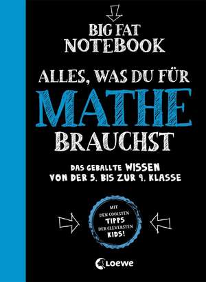 Big Fat Notebook - Alles, was du für Mathe brauchst de David Frühauf