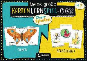 Clever Spielen - Meine große KartenLernSpiel-Box - Silben/Selbstlaute de Corina Beurenmeister