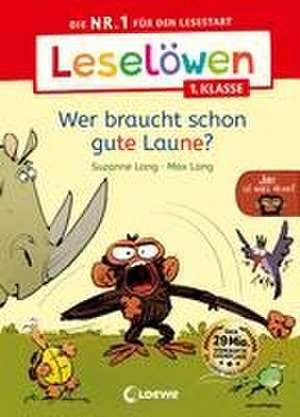 Leselöwen 1. Klasse - Jim ist mies drauf - Wer braucht schon gute Laune? de Suzanne Lang