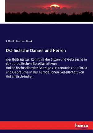 Ost-Indische Damen und Herren de J. Brink