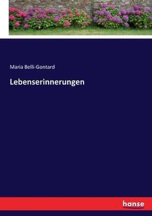 Lebenserinnerungen de Maria Belli-Gontard