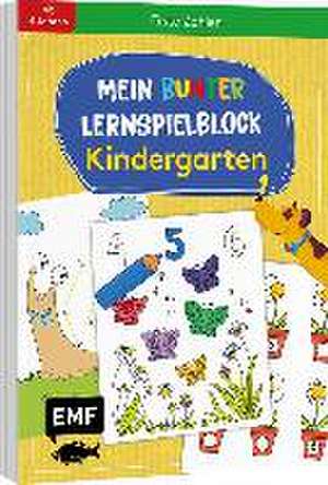 Mein bunter Lernspielblock - Kindergarten: Erste Zahlen de Sandy Thißen