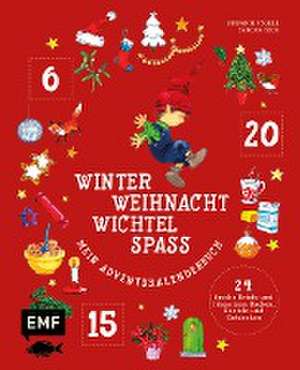 Mein Adventskalender-Buch: Winter-Weihnacht-Wichtelspaß de Sandra Beck