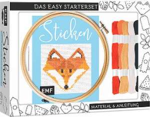 Sticken - das Easy Starterset für dekorative Kreuzstichmotive de Jennifer Dargel