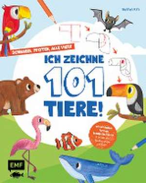 Schnabel, Pfoten, alle viere - ich zeichne 101 Tiere! de Eunhye Kim