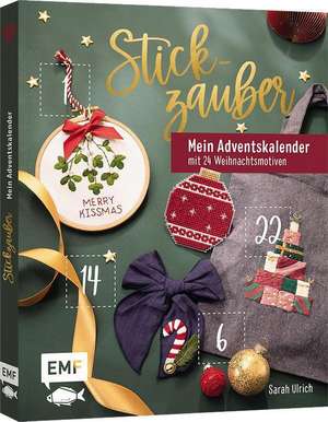 Mein Adventskalender-Buch - Stickzauber de Sarah Ulrich