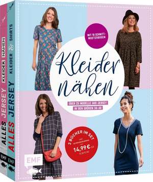 Kleider nähen - Über 25 Modelle aus Jersey in den Größen 34-46 de Sabrina Kerscher