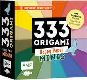 333 Origami Minis - Happy Paper - Dein dekorativer Wendeblock zum kreativen Falten & Notieren de Edition Michael Fischer