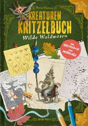 Kreaturenkritzelbuch - Wilde Waldwesen de Thomas Hussung