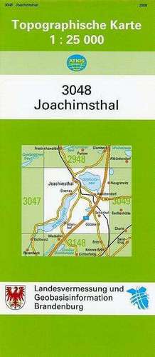 Joachimsthal 1 : 25 000