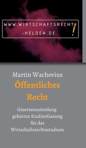 Öffentliches Recht de Martin Wachovius