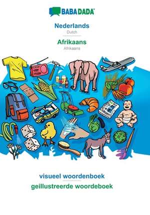 BABADADA, Nederlands - Afrikaans, visueel woordenboek - geillustreerde woordeboek de Babadada Gmbh