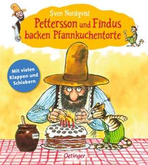 Pettersson und Findus backen Pfannkuchentorte de Sven Nordqvist