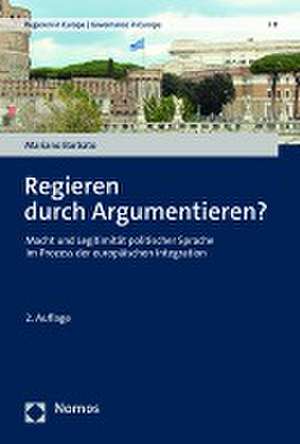 Regieren durch Argumentieren? de Mariano Barbato