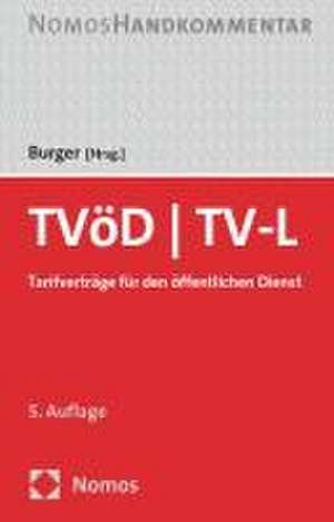 TVöD - TV-L de Ernst Burger