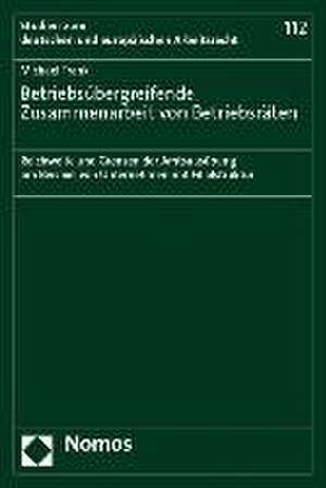 Betriebsübergreifende Zusammenarbeit von Betriebsräten de Michael Frank