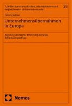 Schüßler, F: Unternehmensübernahmen in Europa