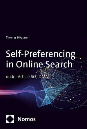 Self-Preferencing in Online Search de Thomas Höppner