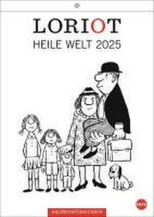 Loriot Heile Welt Halbmonatskalender 2025 de Loriot