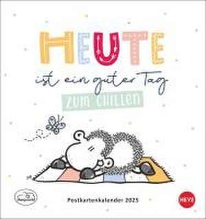 sheepworld Postkartenkalender 2025 de |Heye