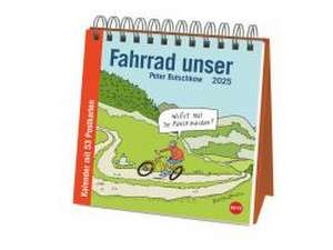 Peter Butschkow: Fahrrad 2025 unser Premium-Postkartenkale.