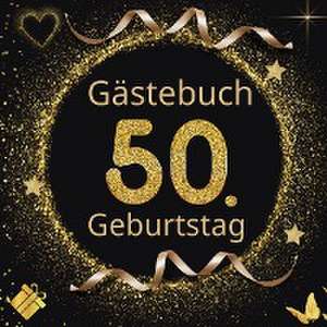 GÄSTEBUCH "Gold Klassik 1" zum 50. Geburtstag de Tom Zauberkritzler