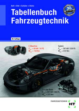 Tabellenbuch Fahrzeugtechnik de Marco Bell