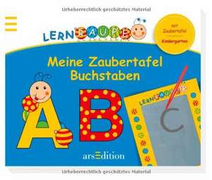 Lernraupe: Meine Zaubertafel Buchstaben de Corina Beurenmeister