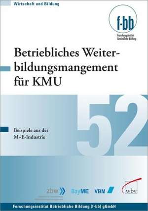 Betriebliches Weiterbildungsmanagement für KMU de Roland Hormel