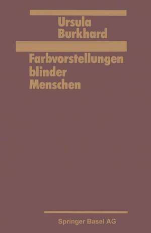 Farbvorstellung blinder Menschen de BURKHARD