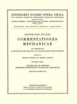 Commentationes mechanicae ad theoriam motus punctorum pertinentes 2nd part de Leonhard Euler