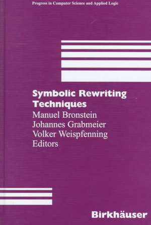 Symbolic Rewriting Techniques de Manuel Bronstein