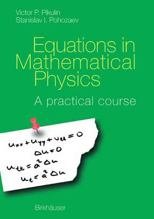 Equations in Mathematical Physics: A practical course de V.P. Pikulin