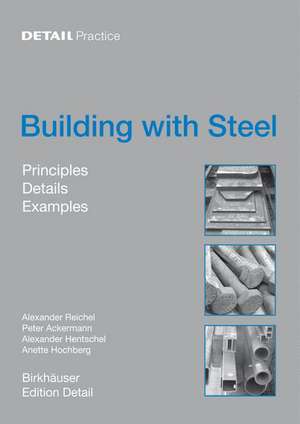 Building with Steel: Details, Principles, Examples de Alexander Reichel