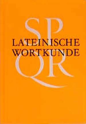 Lateinische Wortkunde de Manfred Keßler