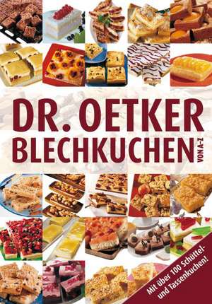 Blechkuchen von A-Z de Dr. Oetker